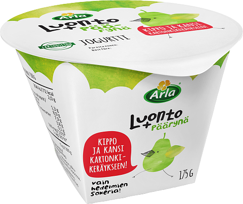 Arla® Luonto+ AB Päärynäjogurtti laktoositon 175 g