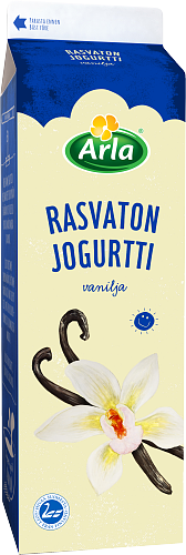 G Arla® Rasvaton vaniljajogurtti 1 kg