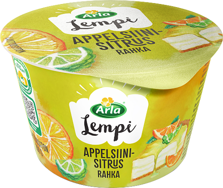 Rahka appelsiini-sitrus laktoositon