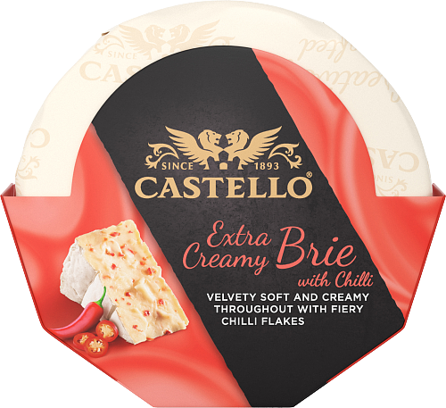 Castello® Extra Creamy Brie with Chili 180 g