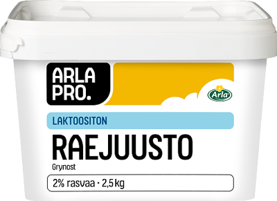 Arla Pro laktoositon raejuusto 2,5 kg