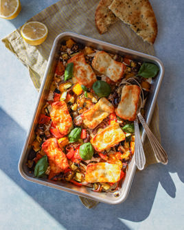 Uunissa paistetut vihannekset