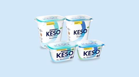 Maustamattomat KESO®-tuotteet