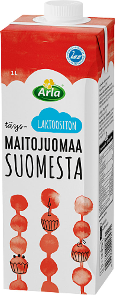 Laktoositon Täysmaitojuoma UHT