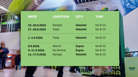 SYÖ AAMUPALAA KANSSAMME