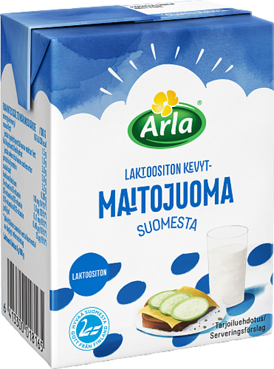 Laktoositon Kevytmaitojuoma (UHT)