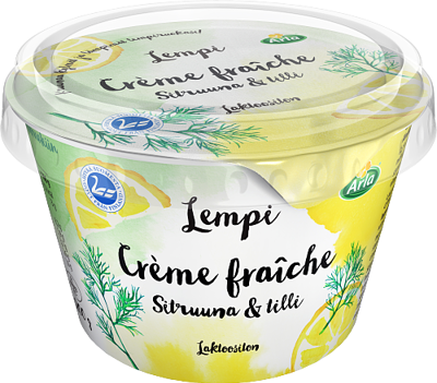 Crème fraÎche Sitruuna & Tilli laktoositon