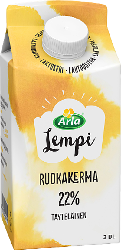 Ruokakerma 22% laktoositon