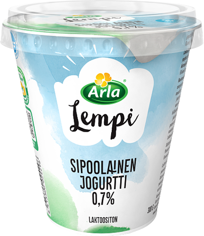 Sipoolainen rahkajogurtti 0,7 % laktoositon