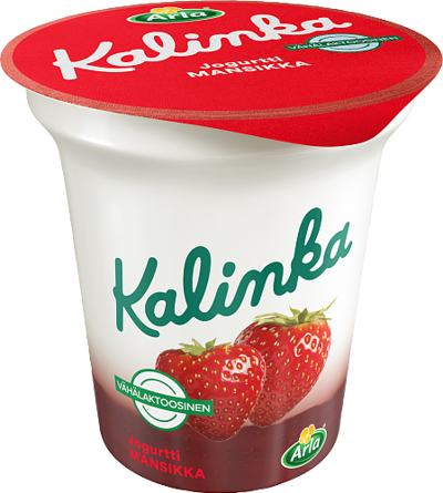 Mansikkakerrosjogurtti vähälaktoosinen
