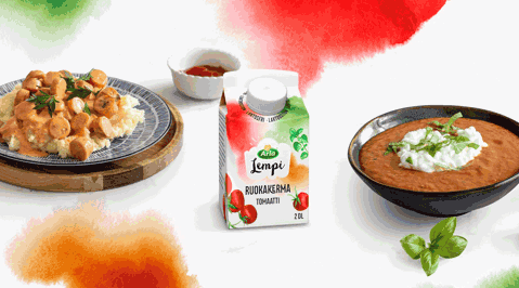 Arla Lempi Tomaatti­ruokakerma