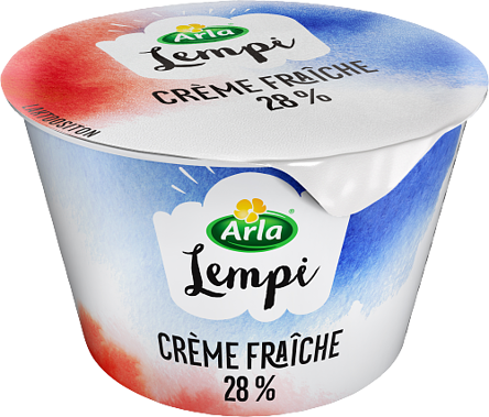 Crème fraÎche 28 % laktoositon