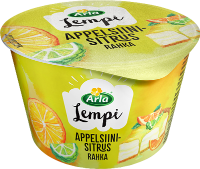 Rahka appelsiini-sitrus laktoositon