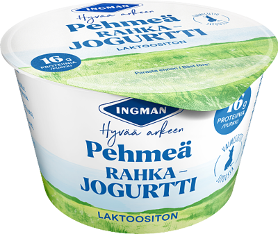 Rahkajogurtti maustamaton laktoositon