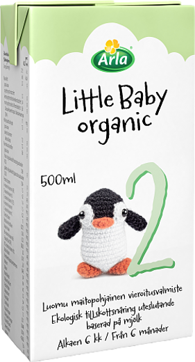 Little Baby&Me Organic 2 Luomu maitopohjainen vieroitusvalmiste UHT