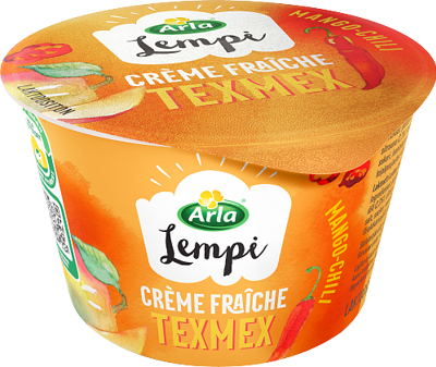 Texmex crème fraîche mango-chili laktoositon