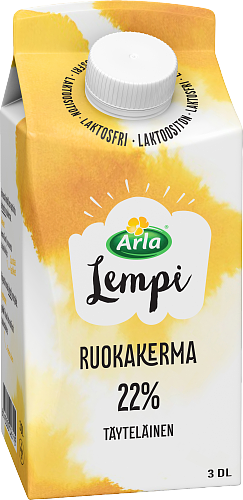 Arla® Lempi Ruokakerma 22% laktoositon 3 dl
