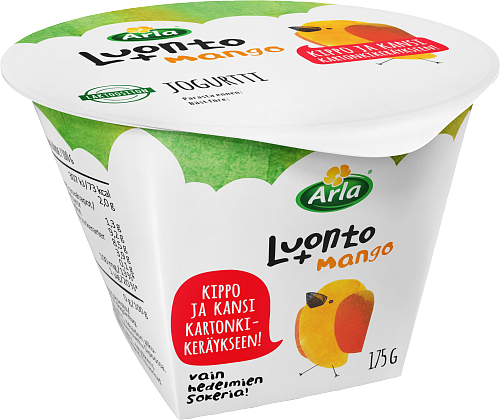 Arla® Luonto+ AB Mangojogurtti laktoositon 175 g