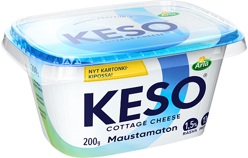 Arla Keso® Maustamaton raejuusto 1,5 % 200 g