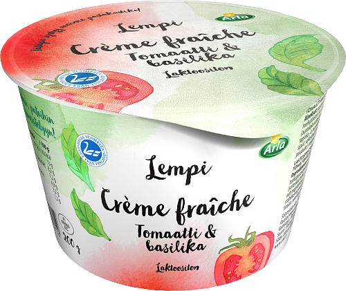 Arla® Lempi Creme Fraiche tomaatti-basilika 200 g