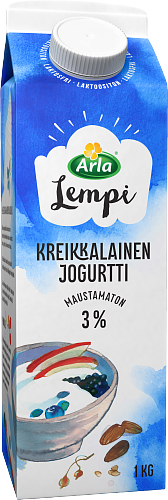 Arla® Lempi Kreikkalainen jogurtti, 1 kg