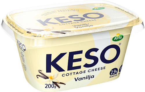 KESO® Raejuusto vanilja 200 g