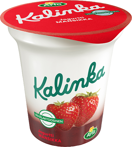 1 prk Arla® Kalinka kerrosjogurtti mansikka