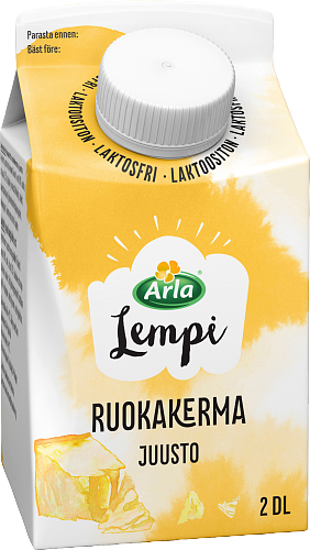 Arla® Lempi Ruokakerma Juusto laktoositon 2 dl
