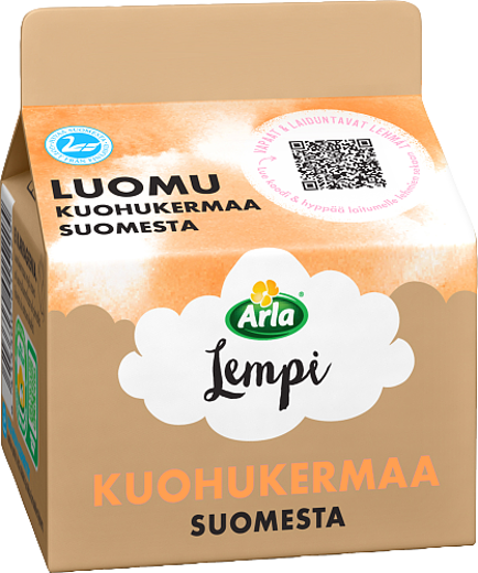 Kuohukermaa Suomesta