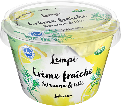Arla® Lempi Crème Fraîche sitruuna-tilli 200g
